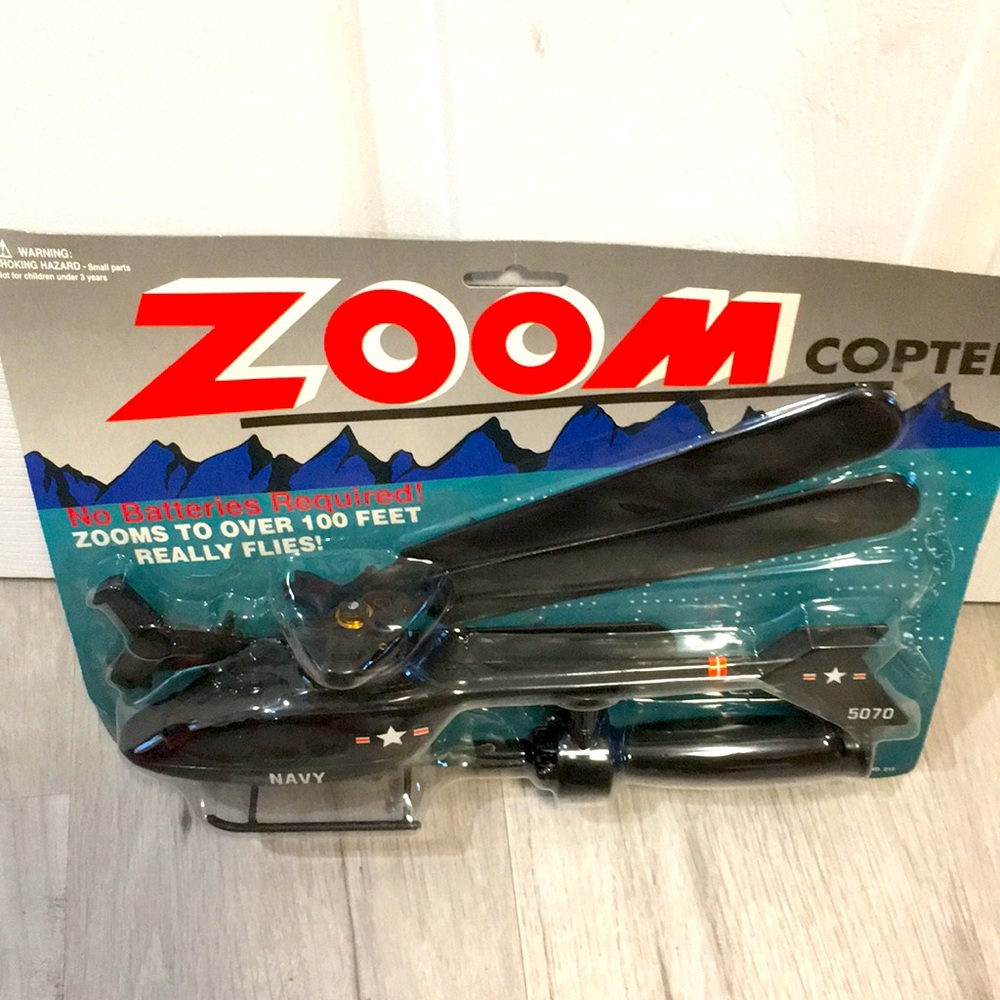 Vintage Navy Zoom Copter